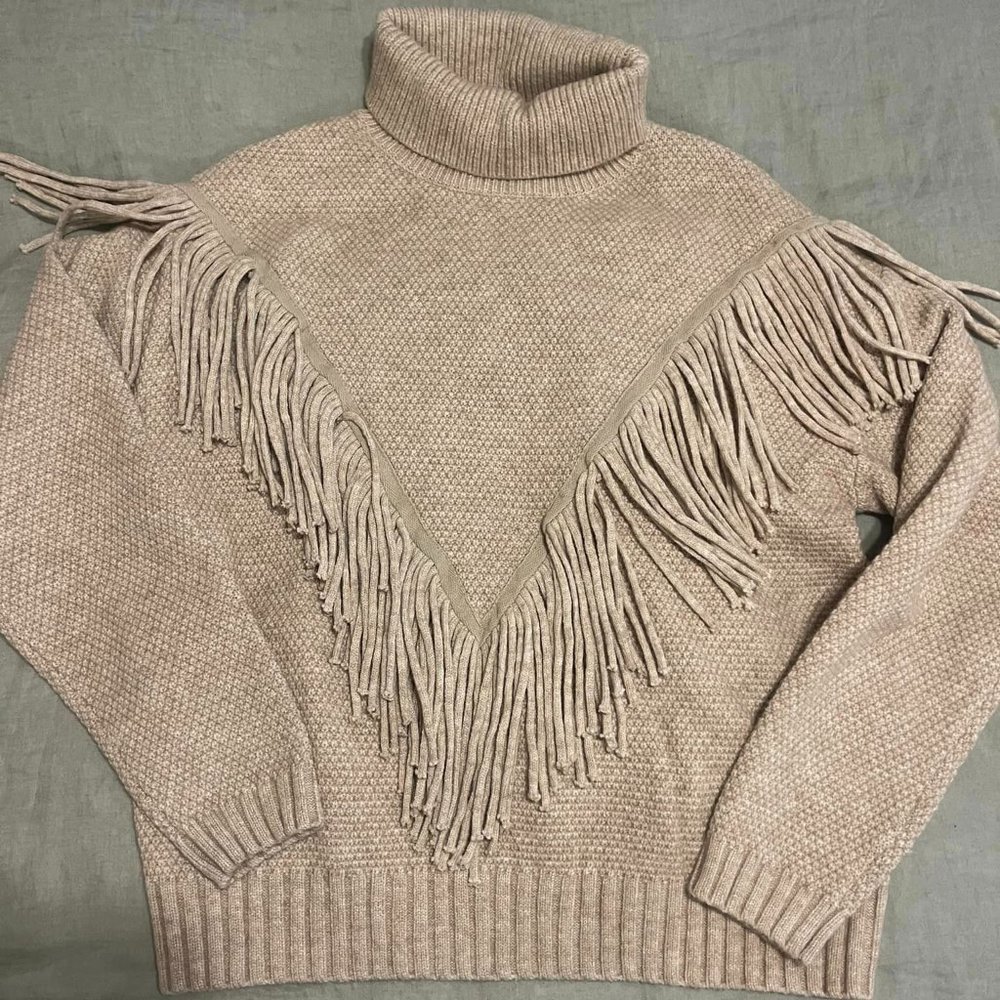 Vici Fringe Sweater